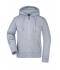 Femme Sweat-shirt capuche femme Gris-chiné 7225