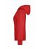 Femme Sweat-shirt capuche femme Rouge 7225