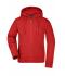 Femme Sweat-shirt capuche femme Rouge 7225