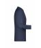 Heren Elastic-T Long-Sleeved Navy 7228