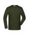 Men Elastic-T Long-Sleeved Olive 7228