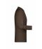 Heren Elastic-T Long-Sleeved Bruin 7228