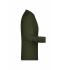 Heren Elastic-T Long-Sleeved Olijf 7228