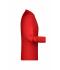 Heren Elastic-T Long-Sleeved Rood 7228