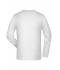 Heren Elastic-T Long-Sleeved Wit 7228