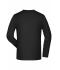 Heren Elastic-T Long-Sleeved Zwart 7228