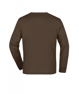 Unisex Basic Sweat Brown 7229