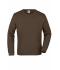 Unisex Basic Sweat Brown 7229