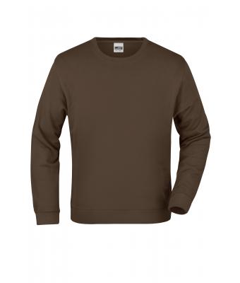 Unisex Basic Sweat Brown 7229