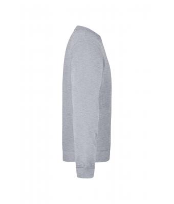 Unisex Basic Sweat Heather-grijs 7229