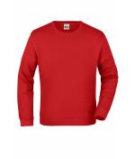 Unisex Basic Sweat Red 7229