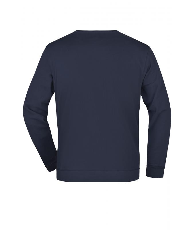 Unisexe Sweat-shirt french-terry Marine 7229