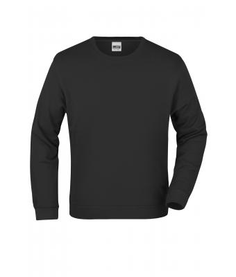 Unisexe Sweat-shirt french-terry Noir 7229