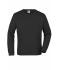 Unisexe Sweat-shirt french-terry Noir 7229