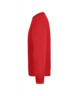 Unisexe Sweat-shirt french-terry Rouge 7229