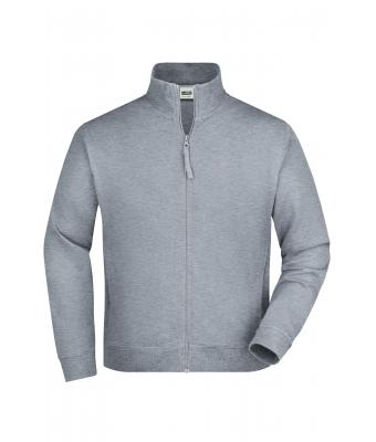 Unisex Sweat Jacket Heather-grijs 7230