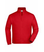 Unisex Sweat Jacket Rood 7230
