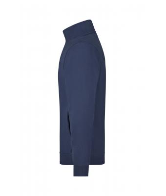 Unisexe Sweat-shirt zippé french-terry Marine 7230
