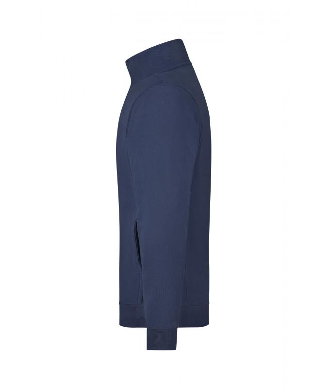 Unisexe Sweat-shirt zippé french-terry Marine 7230