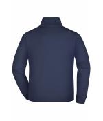 Unisexe Sweat-shirt zippé french-terry Marine 7230