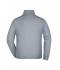 Unisexe Sweat-shirt zippé french-terry Gris-chiné 7230