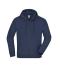 Unisex Hooded Jacket Navy 7231