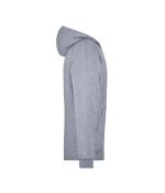 Unisex Hooded Jacket Grey-heather 7231