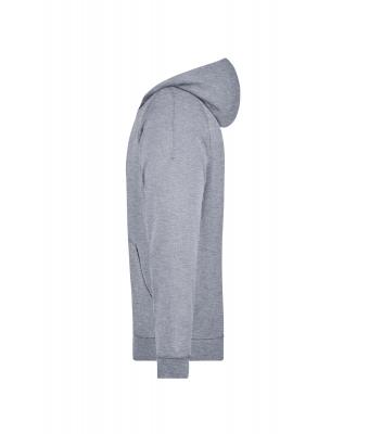 Unisex Hooded Jacket Grey-heather 7231
