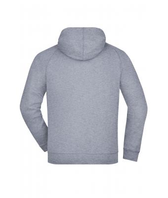 Unisex Hooded Jacket Grey-heather 7231