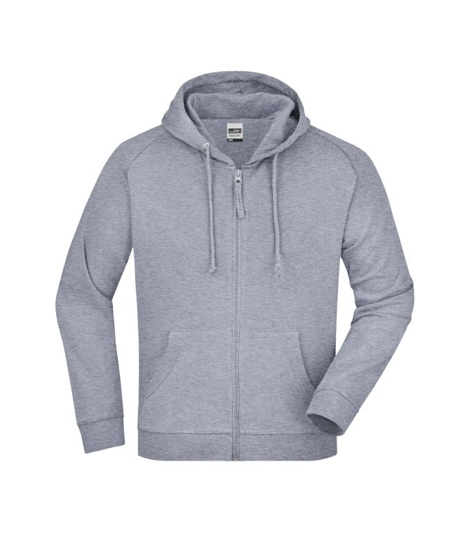 Unisex Hooded Jacket Grey-heather 7231