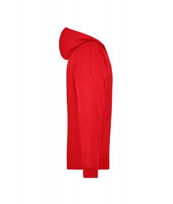Unisex Hooded Jacket Red 7231