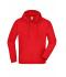 Unisex Hooded Jacket Red 7231