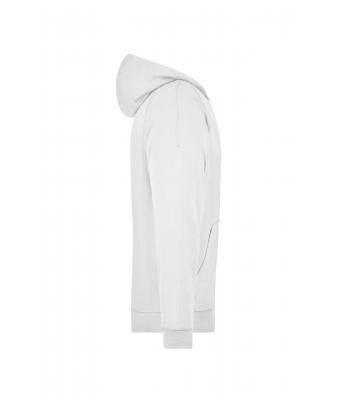 Unisex Hooded Jacket White 7231