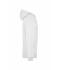 Unisexe Sweat-shirt zippé  avec capuche Blanc 7231