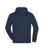 Unisexe Sweat-shirt zippé avec capuche Marine 7231