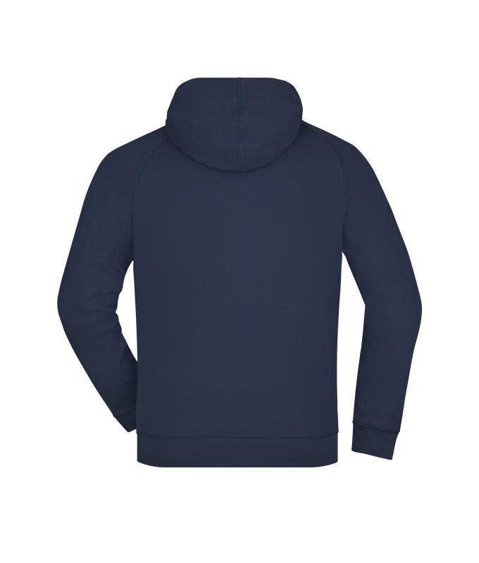 Unisexe Sweat-shirt zippé avec capuche Marine 7231