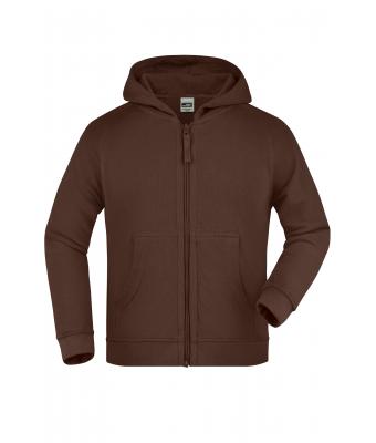 Kinder Hooded Jacket Junior Brown 7232