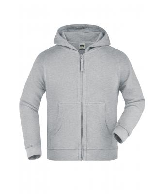 Kinder Hooded Jacket Junior Grey-heather 7232