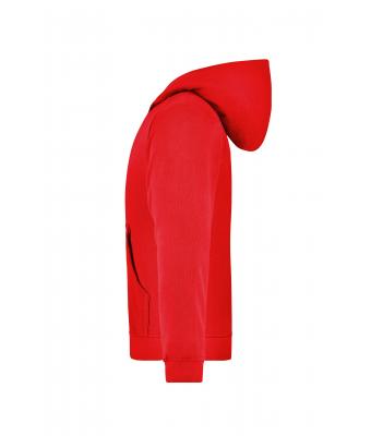 Kinderen Hooded Jacket Junior Rood 7232