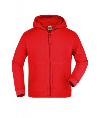 Kinder Hooded Jacket Junior Red 7232