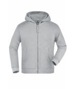 Kinder Hooded Jacket Junior Grey-heather 7232
