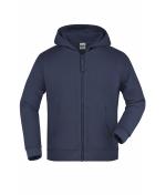 Kinder Hooded Jacket Junior Navy 7232