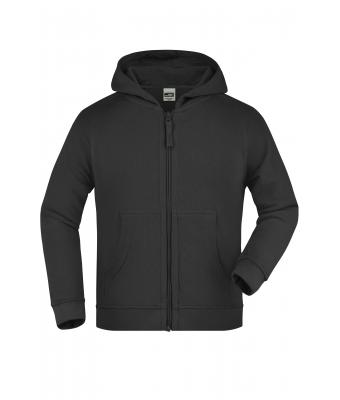 Kinderen Hooded Jacket Junior Zwart 7232