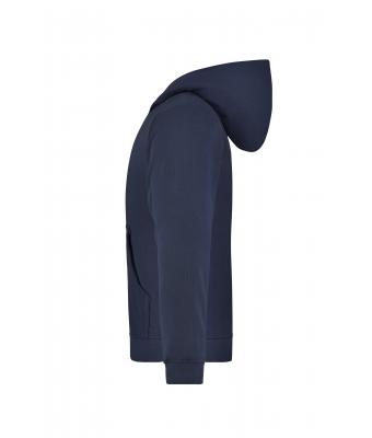 Enfant Sweat-shirt enfant zippé avec capuche Marine 7232