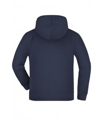 Enfant Sweat-shirt enfant zippé avec capuche Marine 7232