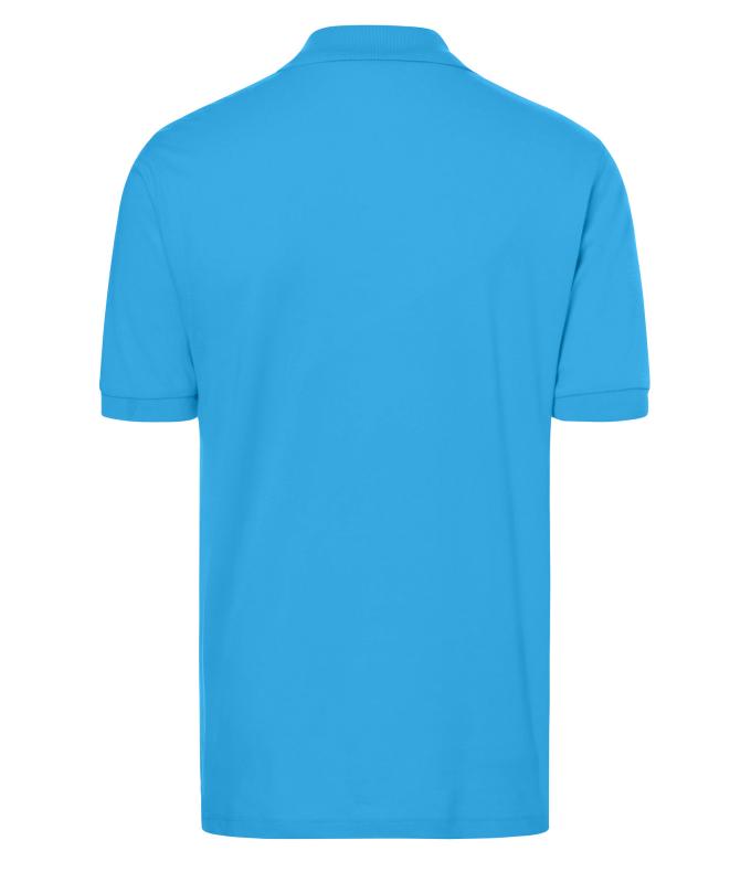 Herren Classic Polo Aqua 7240