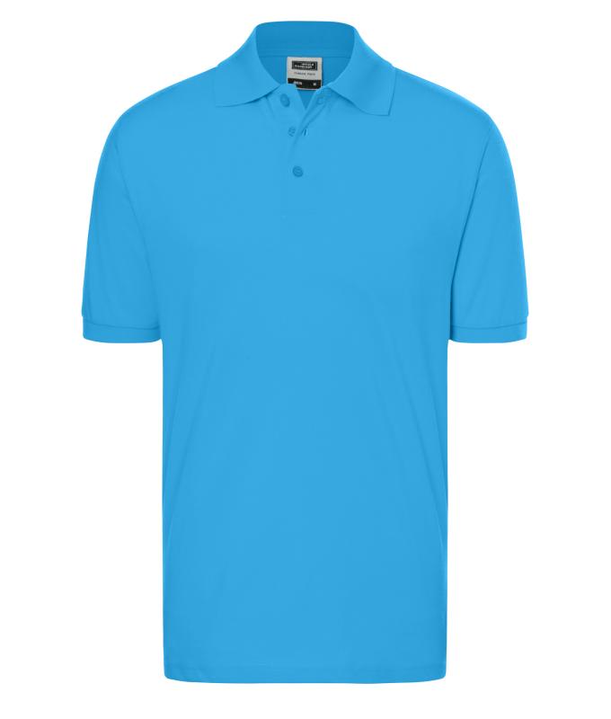 Herren Classic Polo Aqua 7240