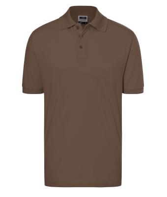 Heren Classic Polo Bruin 7240