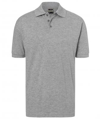 Herren Classic Polo Grey-heather 7240