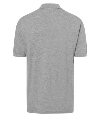 Heren Classic Polo Heather-grijs 7240